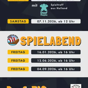 Spieletag in Bremen am 16.11.2024! Gemeinsam spielen - Spaß haben - Freunde treffen!  Mit Brett- und Kartenspielen, Puzzle und mehr. Für alle ab 6 Jahren, mit und ohne Behinderung.